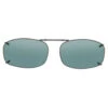 Cocoons Rectangle 5 Polarized Clip-On Sunglasses