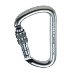 CAMP Steel D Screw Gate Carabiner