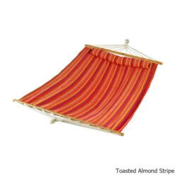 Bliss Hammocks Caribbean 48" Hammock W/ Pillow -CampMate Shop Caribbean 48in Hammock w Pillow Almond