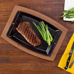 Front Page -CampMate Shop Cast Iron Chefs Platter Set 2