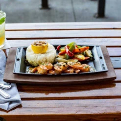 Lodge Cast Iron Chef's Platter Set -CampMate Shop Cast Iron Chefs Platter Set 3