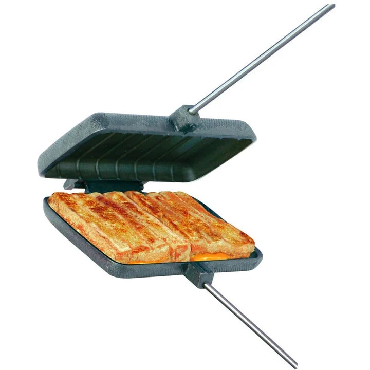 Rome Cast Iron Double Pie Iron 2 Rome Cast Iron Double Pie Iron - Image 2