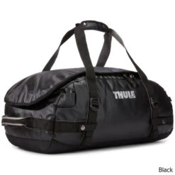 Thule Chasm 40 Liter Liter Convertible Duffel Bag -CampMate Shop Chasm 40L Liter Convertible Duffel Bag Black