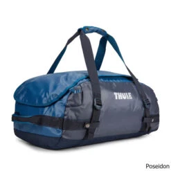 Thule Chasm 40 Liter Liter Convertible Duffel Bag -CampMate Shop Chasm 40L Liter Convertible Duffel Bag Poseidon