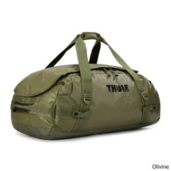 Thule Chasm 70 Liter Convertible Duffel Bag -CampMate Shop Chasm 70 Liter Convertible Duffel Bag Olivine