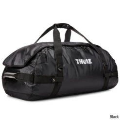 Thule Chasm 90 Liter Convertible Duffel Bag -CampMate Shop Chasm 90L Convertible Duffel Bag Black