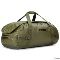 Thule Chasm 90 Liter Convertible Duffel Bag -CampMate Shop Chasm 90L Convertible Duffel Bag Olivine