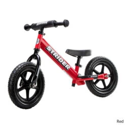 Strider Children's 12 Sport Balance Bike - Assembled -CampMate Shop Childrens 12 Sport Balance Bike Red