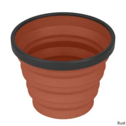 Sea To Summit Collapsible X-Mug -CampMate Shop Collapsible X Mug Rust