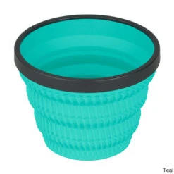 Sea To Summit Collapsible X-Tumbler W/ Cool Grip -CampMate Shop Collapsible X Tumbler w Cool Grip Teal