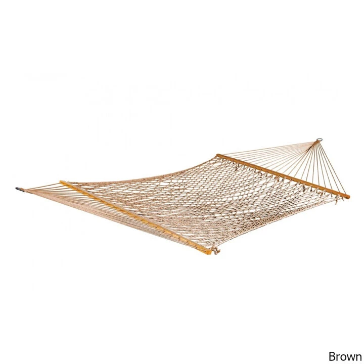 Bliss Hammocks Cotton Rope 60" 2-Person Hammock 2 Bliss Hammocks Cotton Rope 60" 2-Person Hammock - Image 2