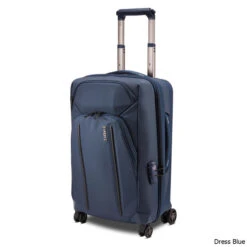 Thule Crossover 2 35 Liter Carry-On Spinner Wheeled Bag -CampMate Shop Crossover 2 35 Liter Carry On Spinner Wheeled Bag Blue