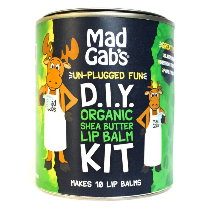 Mad Gab's D.I.Y. Organic Shea Butter Lip Balm Kit 1 Mad Gab's D.I.Y. Organic Shea Butter Lip Balm Kit
