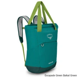 Osprey Daylite 20 Liter Convertible Tote Pack 12 Osprey Daylite 20 Liter Convertible Tote Pack -CampMate Shop Daylite 20L Convertible Tote Pack Escapade Green