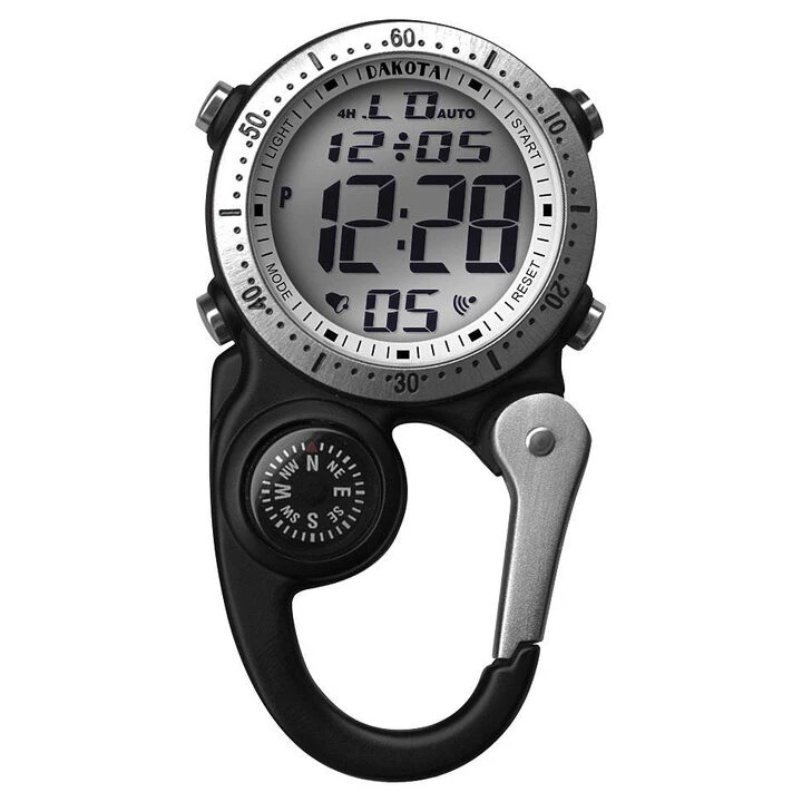Dakota Digital Mini Clip Watch W/ Compass 1 Dakota Digital Mini Clip Watch W/ Compass