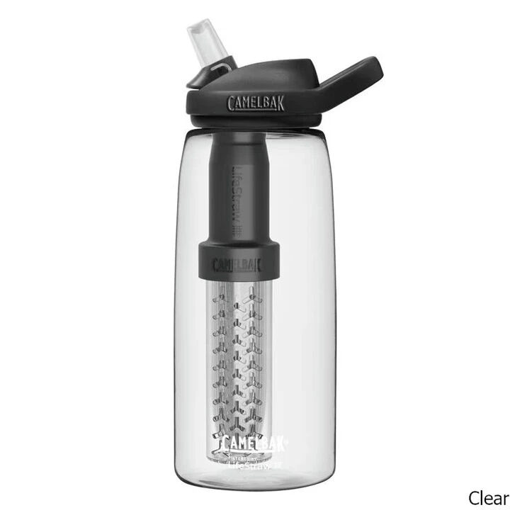 CamelBak Eddy + Filtered By LifeStraw / Tritan Renew 32 Oz. Water Bottle 3 CamelBak Eddy + Filtered By LifeStraw / Tritan Renew 32 Oz. Water Bottle - Image 3