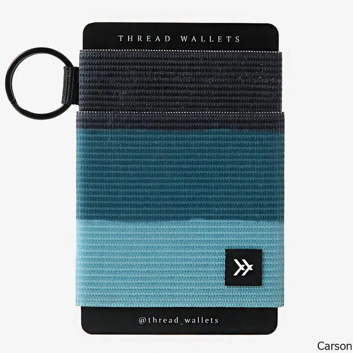 Thread Elastic Card Holder Wallet 4 Thread Elastic Card Holder Wallet - Image 4