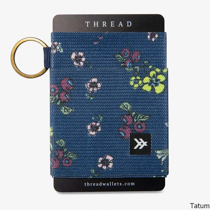 Thread Elastic Card Holder Wallet 1 Thread Elastic Card Holder Wallet