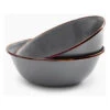 Barebones Enamelware Bowl Set