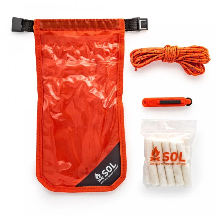 SOL Fire Lite Kit In Dry Bag 1 SOL Fire Lite Kit In Dry Bag