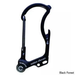 Outdoor Element Firebiner Survival Carabiner -CampMate Shop Firebiner Survival Carabiner Black