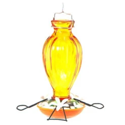Audubon Fluted Glass Oriole Bird Feeder