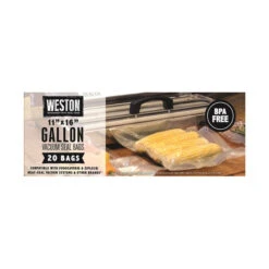 Weston Gallon 11" X 16" Vacuum Bag - 20 Pk.