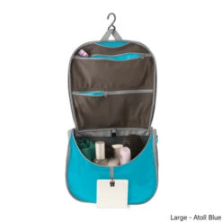 Sea To Summit Hanging Toiletry Bag 7 Sea To Summit Hanging Toiletry Bag -CampMate Shop Hanging Toiletry Bag Atoll Blue LG