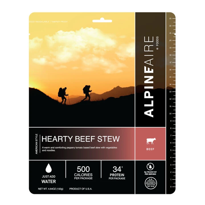 AlpineAire Hearty Beef Stew - 2 Servings 1 AlpineAire Hearty Beef Stew - 2 Servings