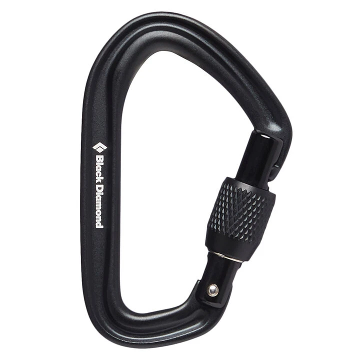Black Diamond HotForge Screwgate Carabiner 1 Black Diamond HotForge Screwgate Carabiner
