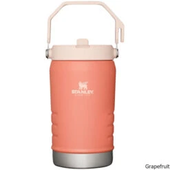 Stanley IceFlow Flip Straw 40 Oz. Vacuum Insulated Jug -CampMate Shop IceFlow Flip Straw 40oz Vac Ins Jug Grapefruit