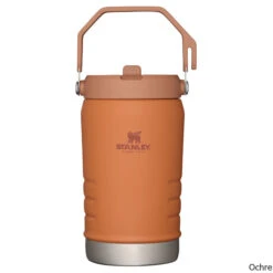 Stanley IceFlow Flip Straw 40 Oz. Vacuum Insulated Jug -CampMate Shop IceFlow Flip Straw 40oz Vac Ins Jug Ochre