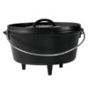 Lodge 10" / 5 Quart Deep Camp Dutch Oven