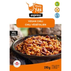 Happy Yak GF Lactose-Free Vegetarian Chili - 2 Servings