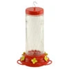 Audubon Large Swirl Glass Hummingbird Bird Feeder