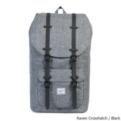 Herschel Little America 25 Liter Backpack - Past Season -CampMate Shop Little America 25 Liter Backpack Raven Black