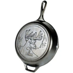 Lodge Wildlife Series Deer 10.25" Cast Iron Skillet
