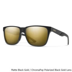 Smith Lowdown Steel ChromaPop Polarized Sunglasses 7 Smith Lowdown Steel ChromaPop Polarized Sunglasses -CampMate Shop Lowdown Steel ChromaPop Polarized Sunglasses Black Gold