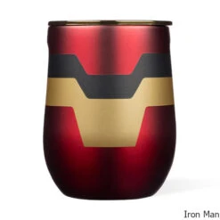Corkcicle Marvel 12 Oz. Insulated Stemless Wine Cup -CampMate Shop Marvel 12oz Ins Stemless Glass Iron Man