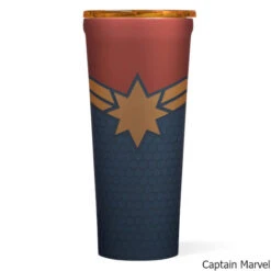 Corkcicle Marvel 24 Oz. Insulated Tumbler -CampMate Shop Marvel 24oz Ins Tumbler Cpt Marvel