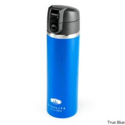 GSI Outdoors Microlite 500 Flip-Top 17 Oz. Vacuum Insulated Bottle -CampMate Shop Microlite 500 Flip Top 17oz Vac Ins Bottle Blue