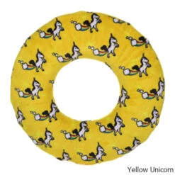 VIP Products Mighty Ring No Stuff Dog Toy -CampMate Shop Mighty Ring No Stuff Dog Toy Yellow