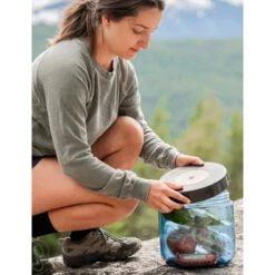 BearVault Model BV450 7 Liter Bear-Resistant Food Canister -CampMate Shop Model BV450 7 Liter Bear Resistant Food Canister 3