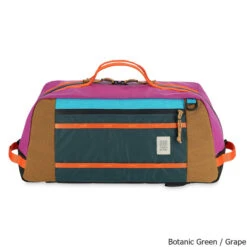 Topo Designs Mountain 40 Liter Duffel Bag -CampMate Shop Mountain 40 Liter Duffel Bag Green Grape