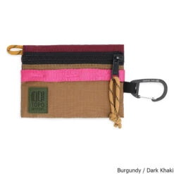 Topo Designs Mountain Accessory Bag 7 Topo Designs Mountain Accessory Bag -CampMate Shop Mountain Accessory Bag Burgundy Khaki