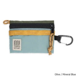 Topo Designs Mountain Accessory Bag 8 Topo Designs Mountain Accessory Bag -CampMate Shop Mountain Accessory Bag Olive Mineral Blue