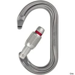 Petzl OK Screw-Lock Carabiner 5 Petzl OK Screw-Lock Carabiner -CampMate Shop OK Screw Lock Carabiner GRAY 3
