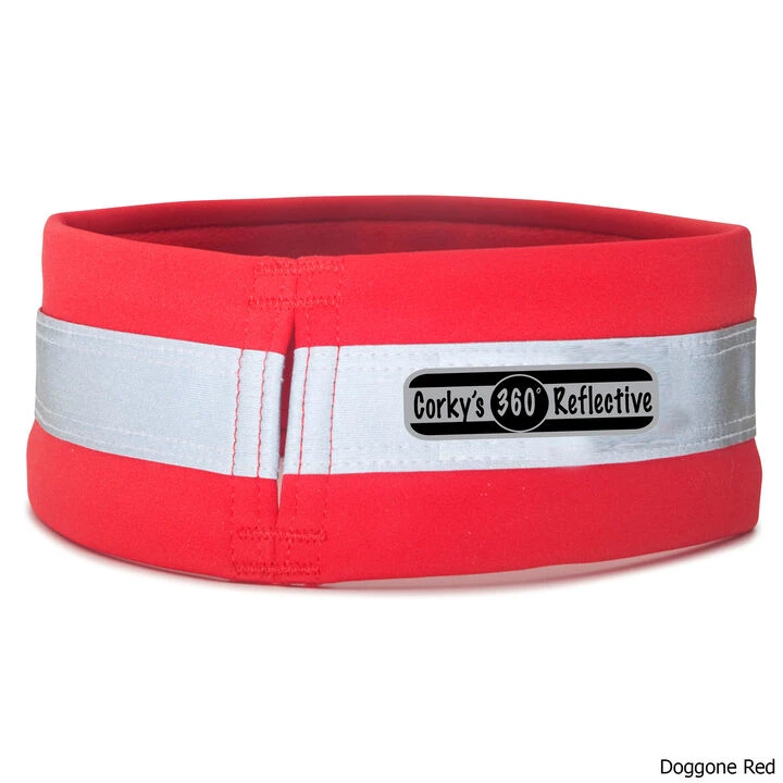 Corky's Overcollar Reflective Dog Collar Cover 5 Corky's Overcollar Reflective Dog Collar Cover - Image 5