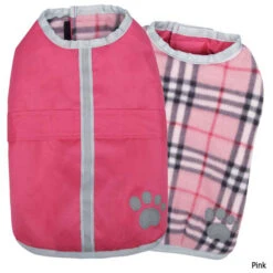 Zack & Zoey Nor'Easter Blanket Dog Coat -CampMate Shop PE 100568297 Pinktxt