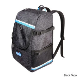 Kavu Pacific Rimshot 39 Liter Disc Golf Backpack -CampMate Shop Pacific Rimshot 39 Liter Disc Golf Backpack Black Topo